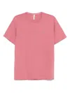 Sun68 T-shirt With Logo In Pink