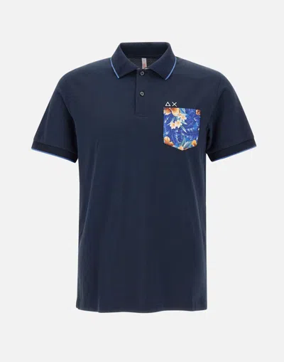 Sun68 T-shirts And Polos In Blue