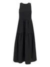 Sun 68 Tiered Sleeveless Maxi Dress