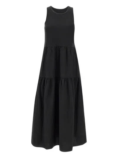 Sun68 Tiered Sleeveless Maxi Dress