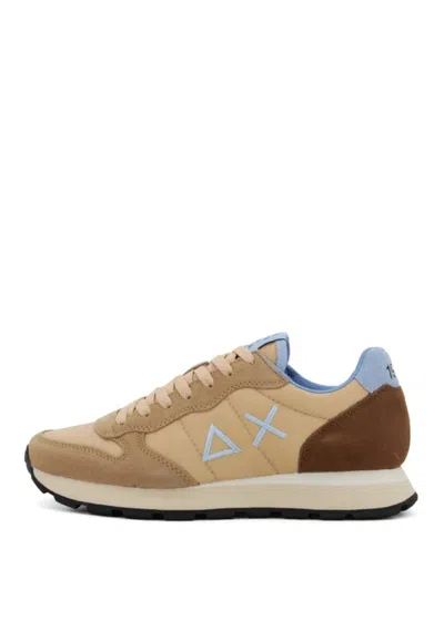 Sun68 Tom Multicolor Sneakers In Sand
