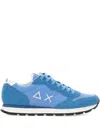 Sun 68 Tom Suede Sneakers In Blue
