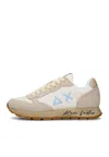 Sun 68 Sun68 Tom Vintage Sneakers In Sand Sky Blue In Multi