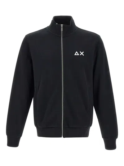 Sun68 Zip-up Cotton Sweatshirt