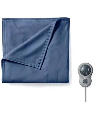 SUNBEAM SUNBEAM TWIN SIZE ELECTRIC FLEECE HEATED BLANKET
