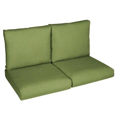 Sunbrella 4 - Piece Cushion In Green