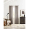 Sunbrella Durant Light Filtering 3-in-1 Single Curtain Panel, 50 X 96 In Brown