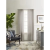 Sunbrella Durant Light Filtering 3-in-1 Single Curtain Panel, 50 X 96 In Flax