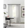 Sunbrella Durant Light Filtering 3-in-1 Single Curtain Panel, 50 X 96 In White