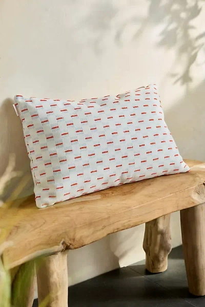 Sunbrella Stripes Outdoor Lumbar Pillow