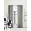 Sunbrella Taylor Light Filtering 3-in-1 Single Curtain Panel, 50 X 84 In Silver
