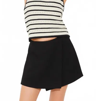 Suncoo Bahia Mini Skirt In Black