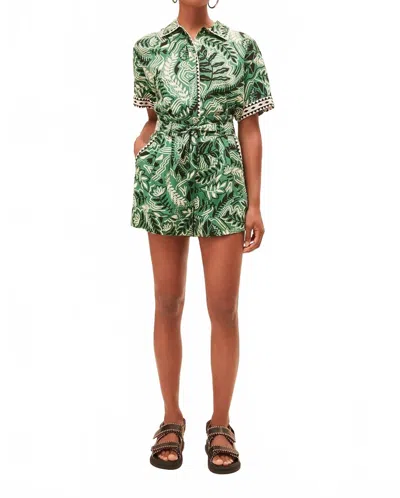 Suncoo Banny Shorts In Vert In Multi