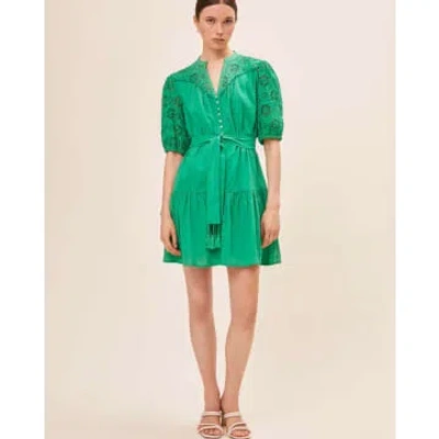 Suncoo Camy Dress In Green