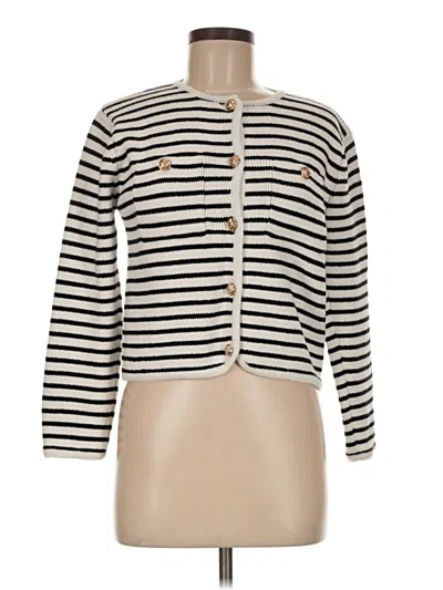 Pre-owned Suncoo Cardigan Sweater In White