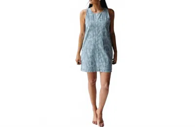 Suncoo Casey Mini Dress In Blue