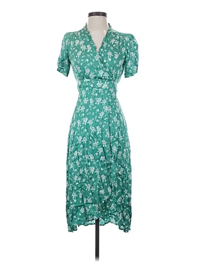 Pre-owned Suncoo Casual Dress In Green