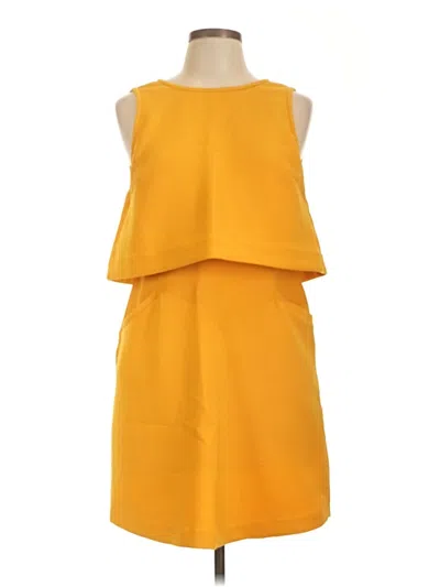 Pre-owned Suncoo Casual Dress In Yellow