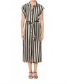 Suncoo Emily In Paris Dress In Ecru In Black