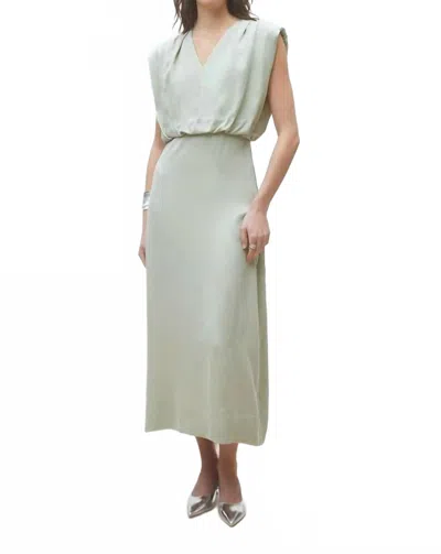Suncoo Chorus Dress In Vert-d-eau In Green