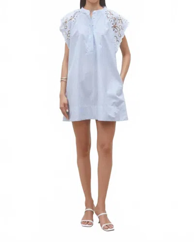 Suncoo Cidji Mini Dress In Blue