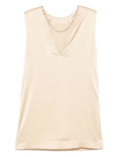 Suncoo Clara Mini Dress In Neutrals