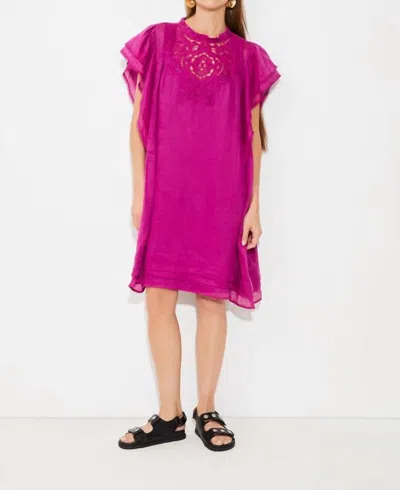 Suncoo Clody Dress In Violet
