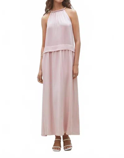 Suncoo Colombe Dress In Mauve In Pink