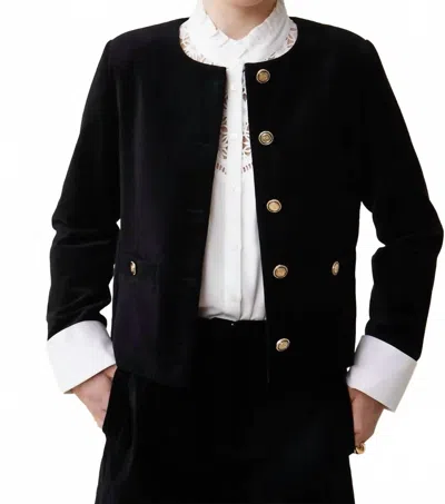 Suncoo Dallas Jacket In Noir In Black