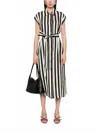 Suncoo Emily In Paris Dress In Ecru In Multi