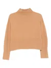Suncoo Fine-knit Jumper In Brown