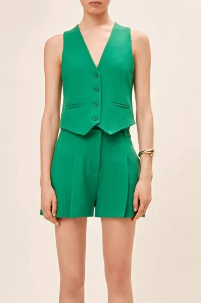 Suncoo Gally Vest In Green
