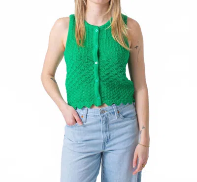 Suncoo Gizel Vest Top In Vert