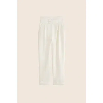 Suncoo Jumbo Trousers In White