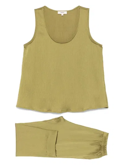Suncoo Lachlan Trousers Set In Green