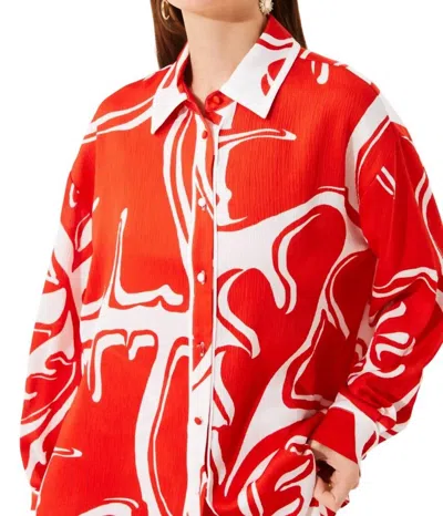 Suncoo Lison Blouse In Geranium