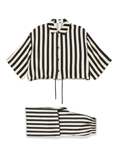 Suncoo Lucie Trousers Set In Black