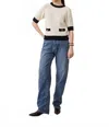 Suncoo Paciva Sweater In Black White In Black
