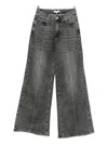 Suncoo Panelled Trousers In Gray