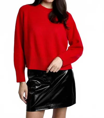 Suncoo Paulvar Pullover Sweater In Red