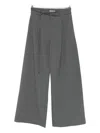 Suncoo Pleated Trousers In Gray