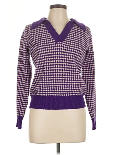 Pre-owned Suncoo Pullover Sweater In Purple