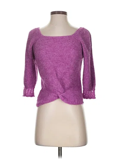 Pre-owned Suncoo Pullover Sweater In Purple