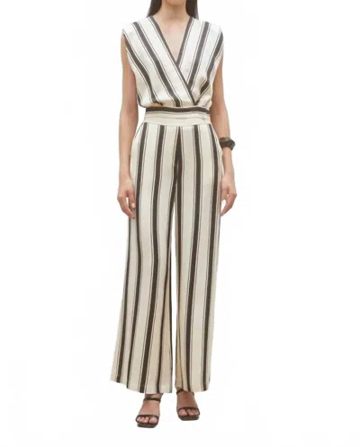 Suncoo The Jerry Pant In Cream In Multi
