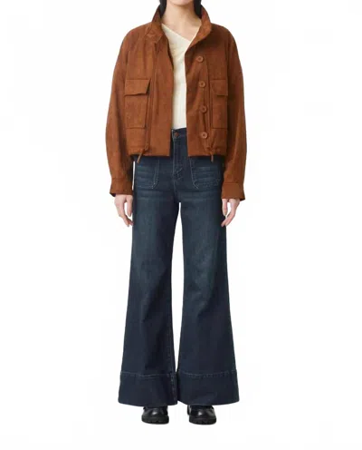 Suncoo Veste Dorian Utility Jackets In Choco In Brown