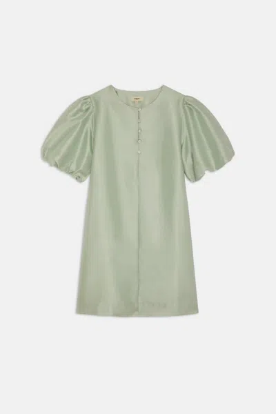 Suncoo Women's Come Mini Dress In Vert D'eau In Green