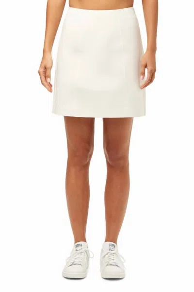 Suncoo Women's Floyd Skirt In Blanc Casse In White
