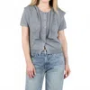Suncoo Women's Genna Sweater In Gris Chine In Gray