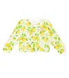 Suncracy Almeria Printed Sweatshirt In Yellow