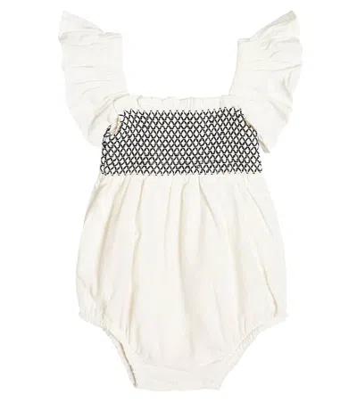 Suncracy Baby Spieler Bubble Aus Baumwolle In White